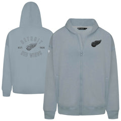 Detroit Red Wings - Levelwear Uphill Abyssal Full-Zip Hoodie Gray