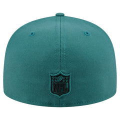 Philadelphia Eagles New Era State Stitch 59FIFTY Fitted Hat Midnight Green - NFL