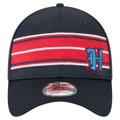 Houston Texans New Era Stripes 39THIRTY Flex Hat Navy - NFL