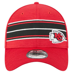 Kansas City Chiefs New Era Stripes 39THIRTY Flex Hat Red - NFL