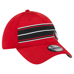 San Francisco 49ers New Era Stripes 39THIRTY Flex Hat Scarlet - NFL