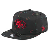 San Francisco 49ers New Era Gummy Golfer Snapback Hat Black - NFL
