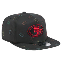 San Francisco 49ers New Era Gummy Golfer Snapback Hat Black - NFL