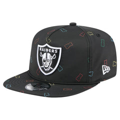 Las Vegas Raiders New Era Gummy Golfer Snapback Hat Black - NFL