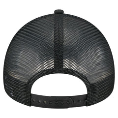 Miami Dolphins New Era Bleached 9FORTY A-Frame Adjustable Hat Black - NFL