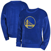 NBA - Golden State Warriors Outerstuff Youth Girls Step Back Sweatshirt - Royal