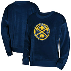 NBA - Denver Nuggets Outerstuff Youth Girls Step Back Sweatshirt - Navy