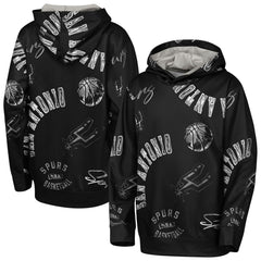 NBA - San Antonio Spurs Outerstuff Youth Moving Violation Hoodie - Black