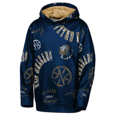 NBA - New Orleans Pelicans Outerstuff Youth Moving Violation Hoodie - Navy