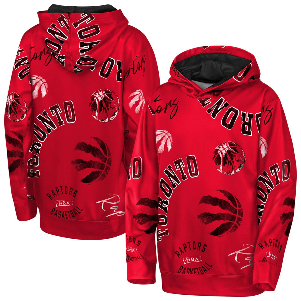 NBA - Toronto Raptors Outerstuff Youth Moving Violation Hoodie - Red