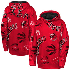 NBA - Toronto Raptors Outerstuff Youth Moving Violation Hoodie - Red