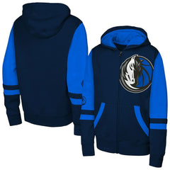 NBA - Dallas Mavericks Outerstuff Youth Straight to the League Full-Zip Hoodie - Navy