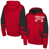 NBA - Chicago Bulls Outerstuff Youth Straight to the League Full-Zip Hoodie - Red