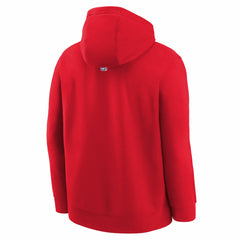 Nike - Toronto Raptors Youth 2025/26 Club Fleece Hoodie - Red