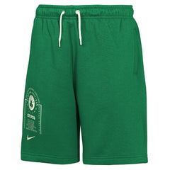Nike - Boston Celtics Youth Courtside Club Fleece Shorts - Kelly Green