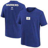 NBA - Golden State Warriors Jordan Brand Youth Courtside Statement 85 T-Shirt - Blue