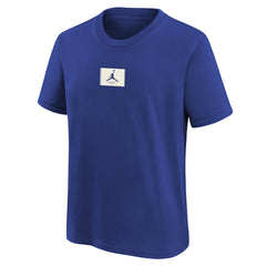 NBA - New York Knicks Jordan Brand Youth Courtside Statement 85 T-Shirt - Royal