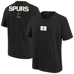 NBA - San Antonio Spurs Jordan Brand Youth Courtside Statement 85 T-Shirt - Black
