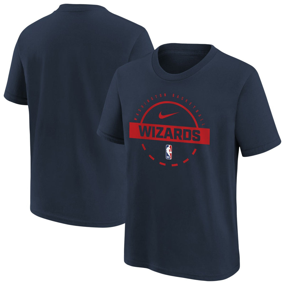Nike - Washington Wizards Youth Practice T-Shirt - Navy