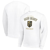 Vegas Golden Knights Men's Starter Team Logo Fleece Pullover Sweatshirt White
