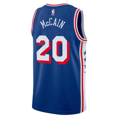 Nike - Jared McCain Philadelphia 76ers Swingman Jersey - Icon Edition - Royal