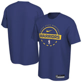 Nike - Golden State Warriors 2025/26 On-Court Flare Performance Practice T-Shirt - Royal