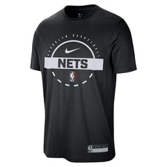 Nike - Brooklyn Nets 2025/26 On-Court Flare Performance Practice T-Shirt - Black