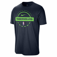 Nike - Minnesota Timberwolves Authentic Practice T-Shirt - Navy