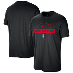 Nike - Portland Trail Blazers Authentic Practice T-Shirt - Black