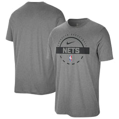 Nike - Brooklyn Nets Authentic Practice T-Shirt - Charcoal
