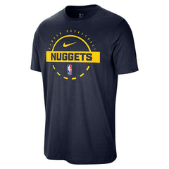 Nike - Denver Nuggets Authentic Practice T-Shirt - Navy