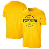 Nike - Indiana Pacers Authentic Practice T-Shirt - Gold
