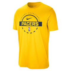 Nike - Indiana Pacers Authentic Practice T-Shirt - Gold