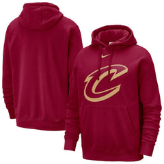 Nike - Cleveland Cavaliers Essential Logo Club Pullover Hoodie - Wine