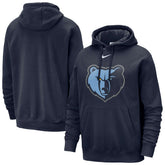 Nike - Memphis Grizzlies Essential Logo Club Pullover Hoodie - Navy