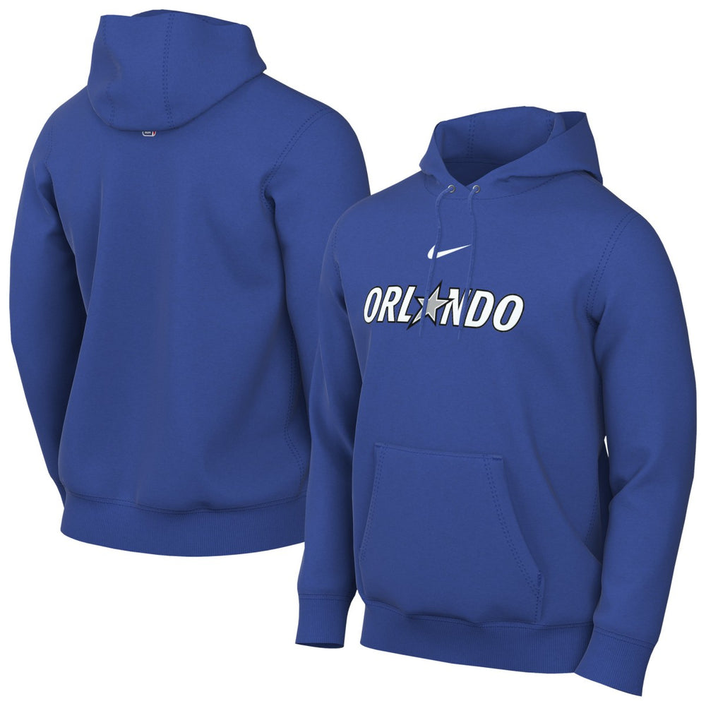 Nike - Orlando Magic Sportswear Essential Wordmark Club Hoodie - Royal