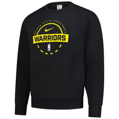 Nike - Golden State Warriors 2025/26 Authentic Practice Club Sweatshirt - Black