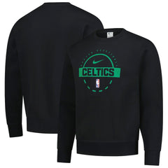 Nike - Boston Celtics 2025/26 Authentic Practice Club Sweatshirt - Black