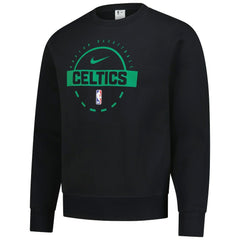 Nike - Boston Celtics 2025/26 Authentic Practice Club Sweatshirt - Black