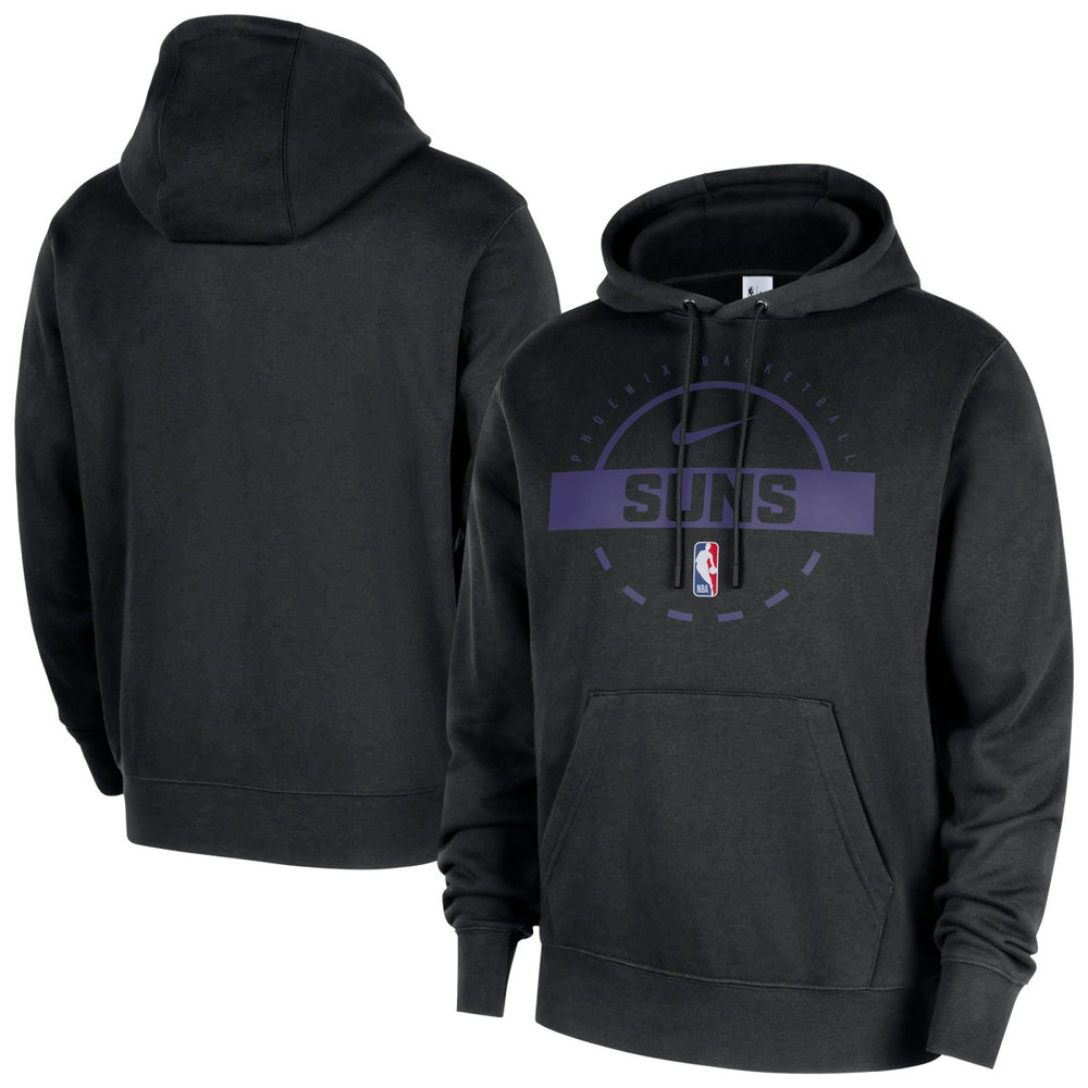 Nike - Phoenix Suns 2025/26 Authentic Practice Club Pullover Hoodie - Black