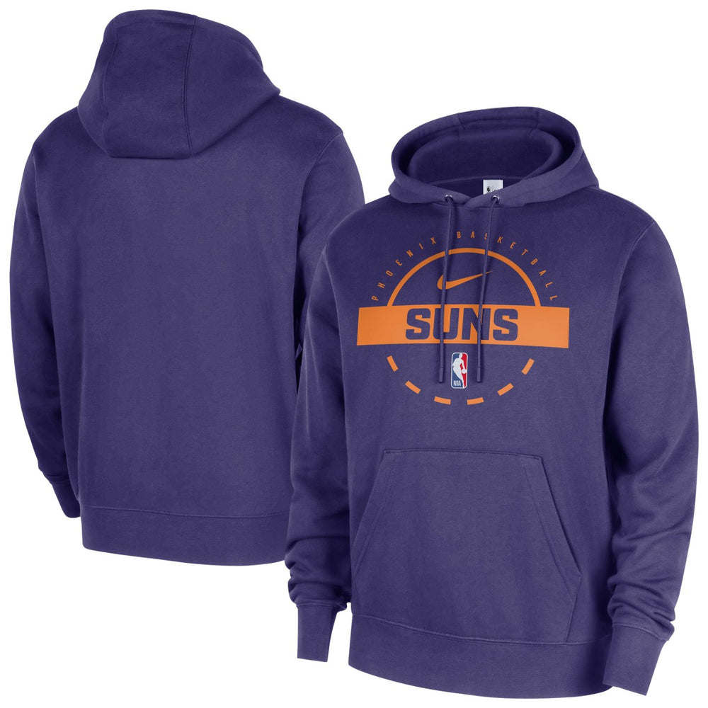 Nike - Phoenix Suns 2025/26 Authentic Practice Club Pullover Hoodie - Purple