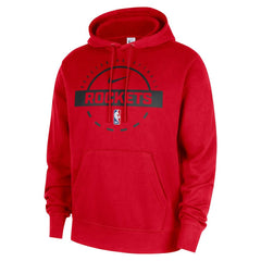 Nike - Houston Rockets 2025/26 Authentic Practice Club Pullover Hoodie - Red