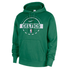 Nike - Boston Celtics 2025/26 Authentic Practice Club Pullover Hoodie - Kelly Green