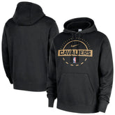 Nike - Cleveland Cavaliers 2025/26 Authentic Practice Club Pullover Hoodie - Black