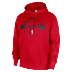 Nike - Chicago Bulls 2025/26 Authentic Practice Club Pullover Hoodie - Red