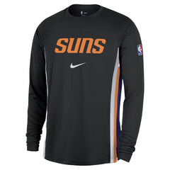 Nike - Phoenix Suns 2025/26 Authentic Pre-Game Legend Dri-FIT Long Sleeve Shooting Shirt - Black
