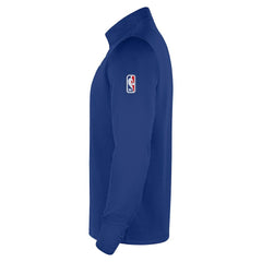 Nike - Philadelphia 76ers 2025/26 Authentic Coaches Quarter-Zip Dri-Fit Top - Royal