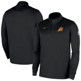 Nike - Phoenix Suns 2025/26 Authentic Coaches Quarter-Zip Dri-Fit Top - Black