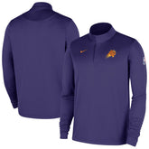 Nike - Phoenix Suns 2025/26 Authentic Coaches Quarter-Zip Dri-Fit Top - Purple