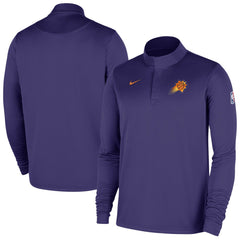 Nike - Phoenix Suns 2025/26 Authentic Coaches Quarter-Zip Dri-Fit Top - Purple